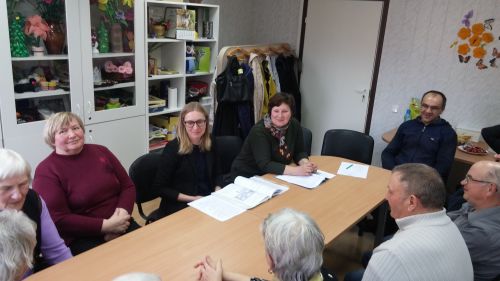 Nuotraukoje - projekto ATGIMKIME dalyviai Nuotraukoje - projekto ATGIMKIME dalyviai