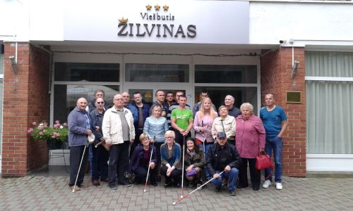 Nuotraukoje - Atsisveikinimo vakaras Žilvine